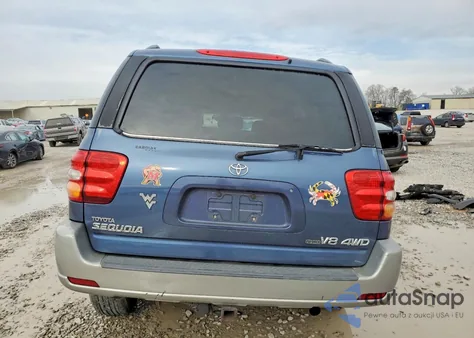 2003 Toyota Sequoia Sr5 z USA, uszkodzony, nr VIN 5TDBT44A13S203801